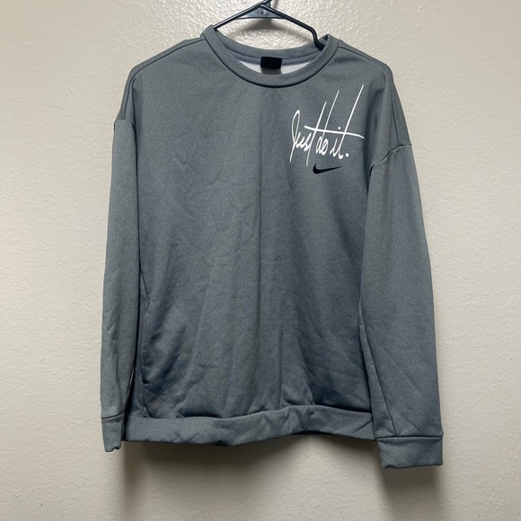 Nike Other - Nike Heather Gray Crewneck